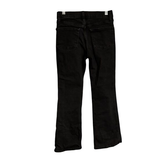 OLD NAVY | Big Girls Black Denim High Rise Stretch Flare Jeans Size 10 - Picture 2 of 9